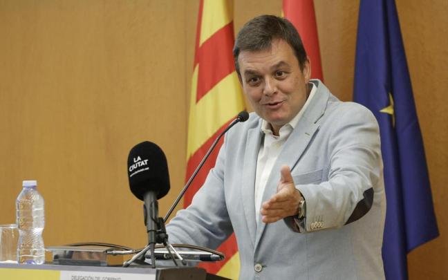 El presidente del Consejo Superior de Deportes (CSD), Víctor Francos, atiende a los medios.