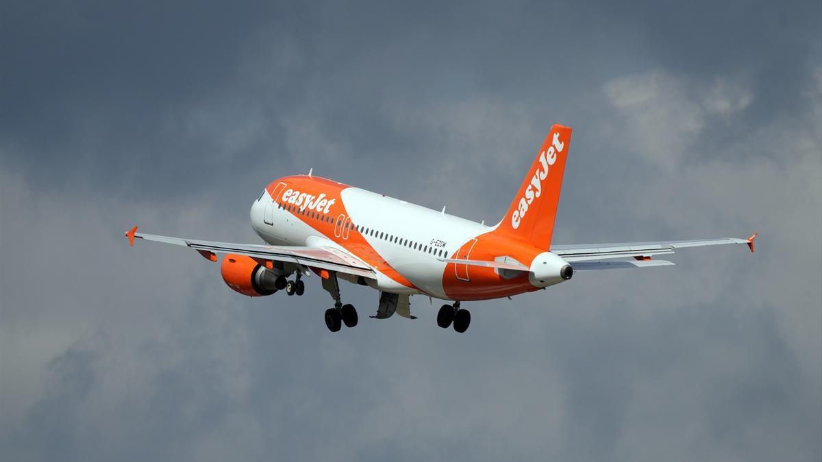 Un avión de EasyJet, en una imagen de archivo.