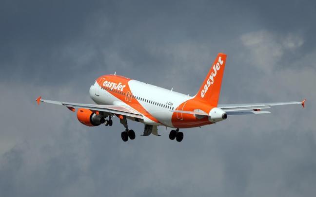 Un avión de EasyJet, en una imagen de archivo. / EP Un avión de EasyJet, en una imagen de archivo.