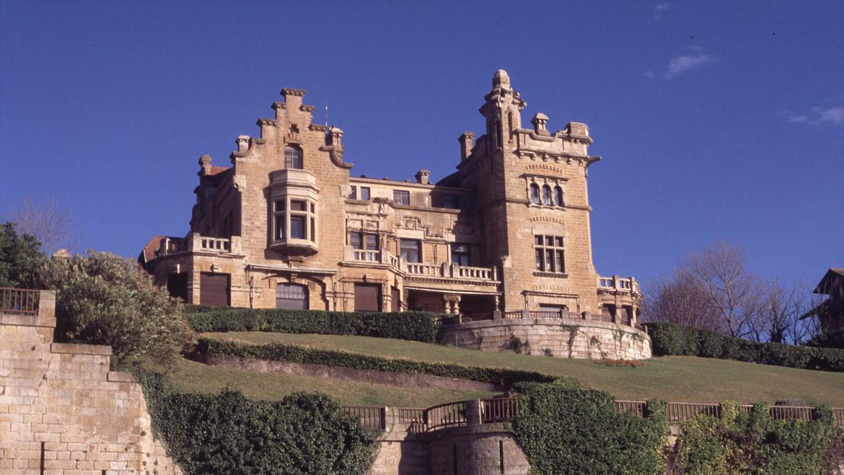 Imagen del Palacio Arriluce, en Getxo