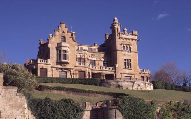 Imagen del Palacio Arriluce, en Getxo
