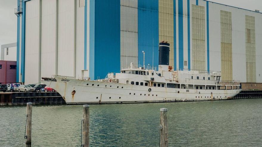 Imagen reciente del Vita rebautizado como Argossy, en Harlingen, Holanda.