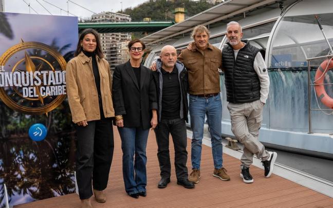 Parte del equipo de 'El Conquistador del Caribe'.