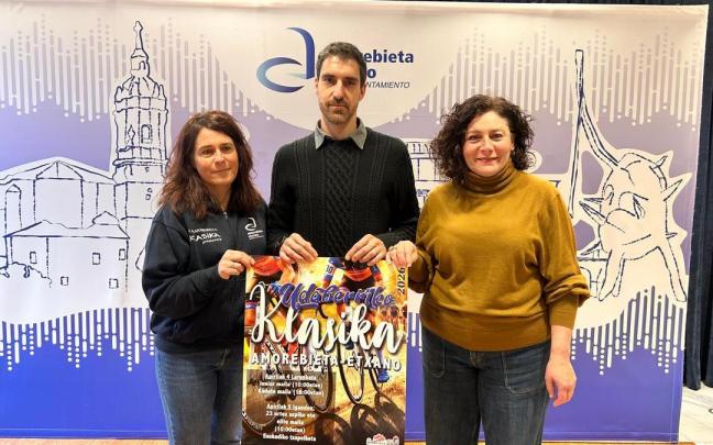 Presentación de la Klasika Primavera en Amorebieta-Etxano.