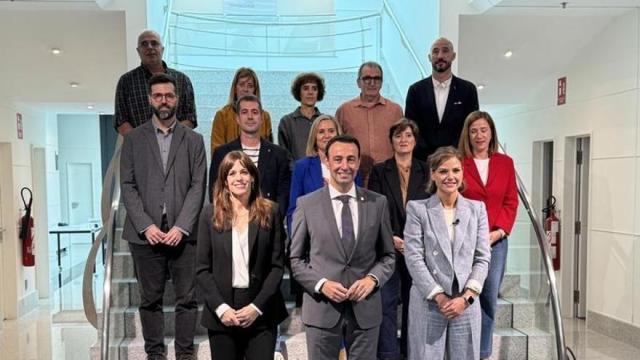 Representantes de los once municipios vascos en los que Gobierno vasco esta implementando planes de empleo