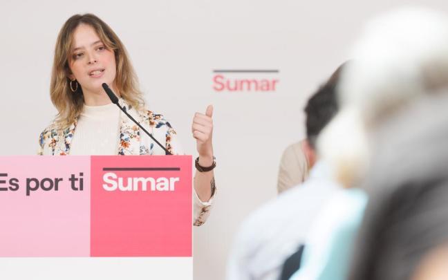 Elizabeth Duval, portavoz de Igualdad de Sumar. Elizabeth Duval, portavoz de Igualdad de Sumar.