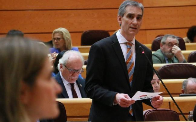 El senador de EAJ-PNV, Igotz López.