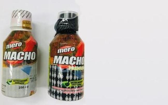 Dos de los productos de Mero Macho retirados.
