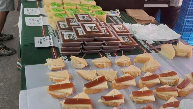 El txakoli, queso y el producto local serán los protagonistas el sábado