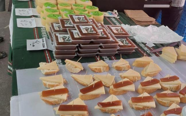 El txakoli, queso y el producto local serán los protagonistas el sábado