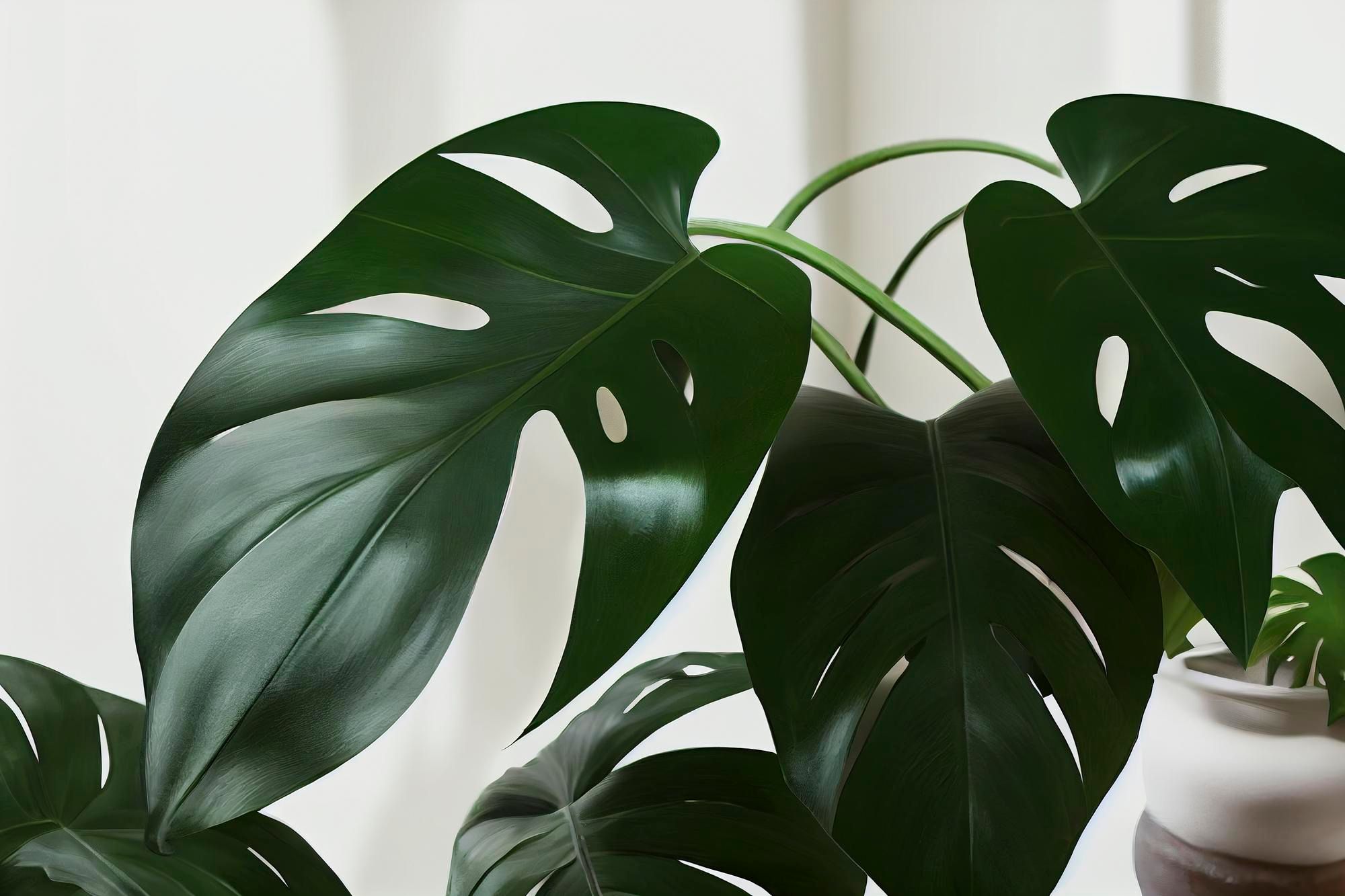 Costilla de Adán o Monstera deliciosa.