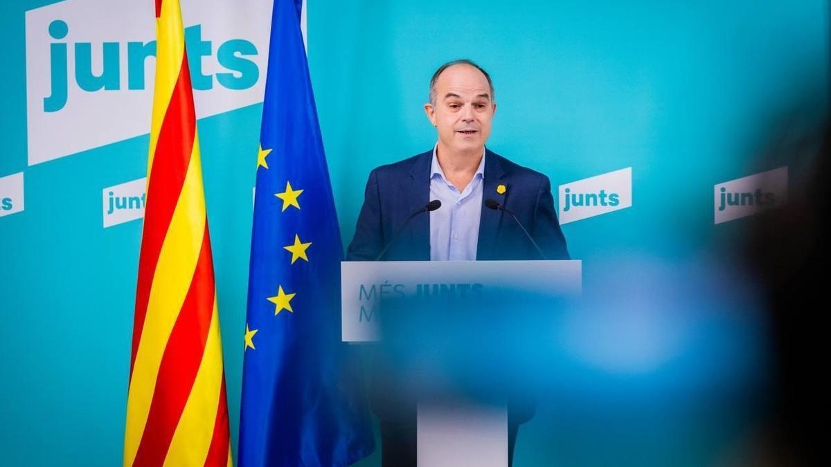 El secretario general de Junts, Jordi Turull