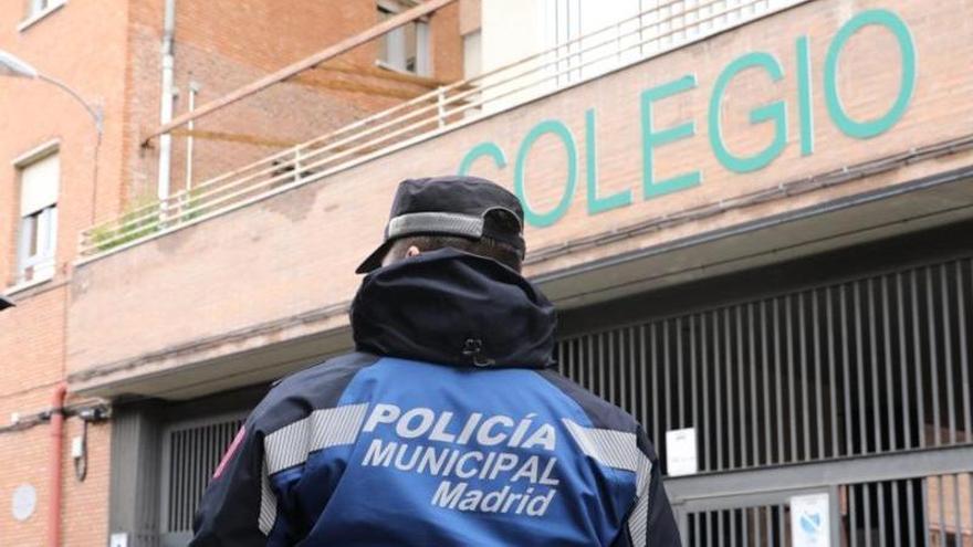 Un agente de la policía municipal de Madrid.