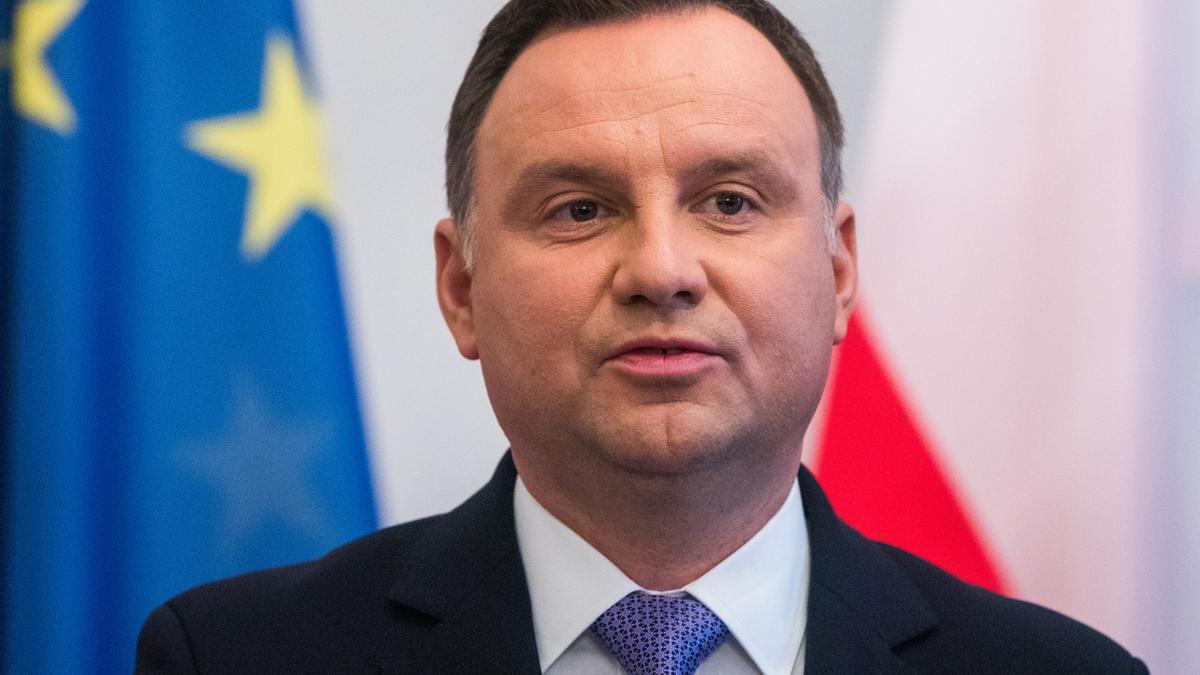 El presidente de Polonia, Andrzej Duda.