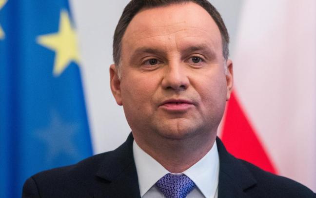 El presidente de Polonia, Andrzej Duda.
