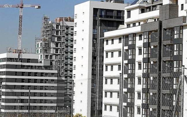 Viviendas en construcción. | FOTO: E.P.