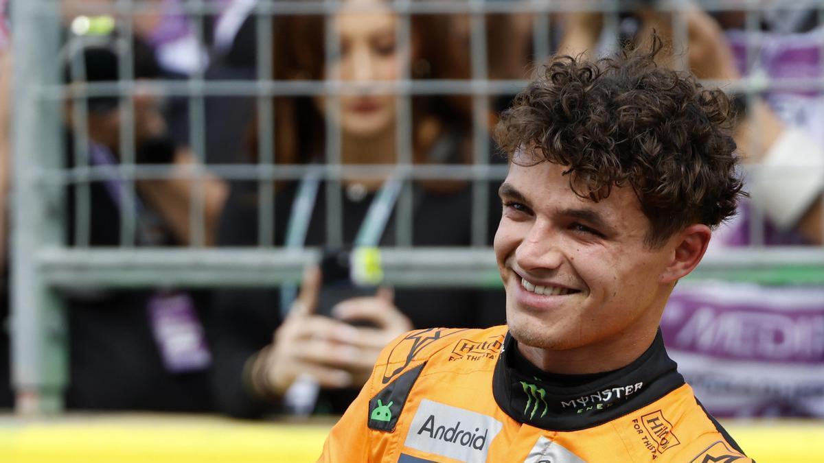 El piloto británico, Lando Norris.