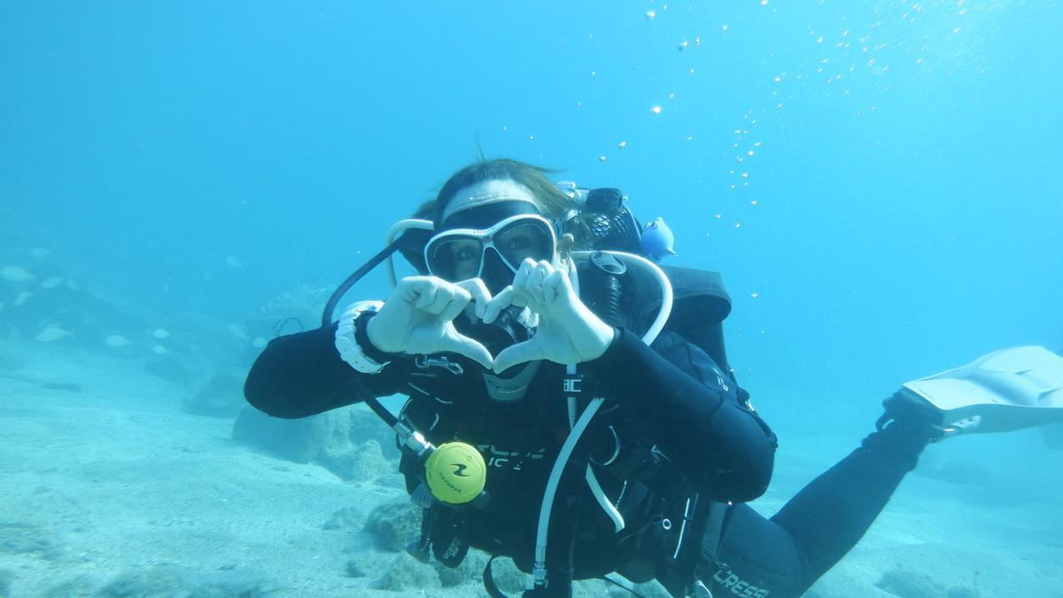 Les Basetes es ideal para iniciarse en el mundo del buceo.