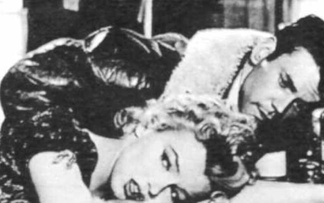 Don Murray, junto a Marilyn Monroe en 'Bus Stop'.