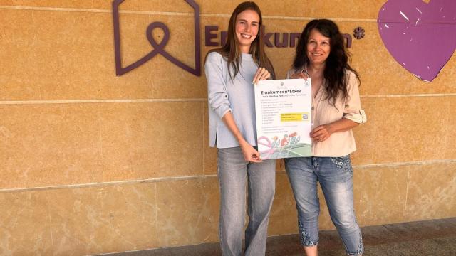 Presentación del programa de la Emakumeen Etxea de Zarautz.