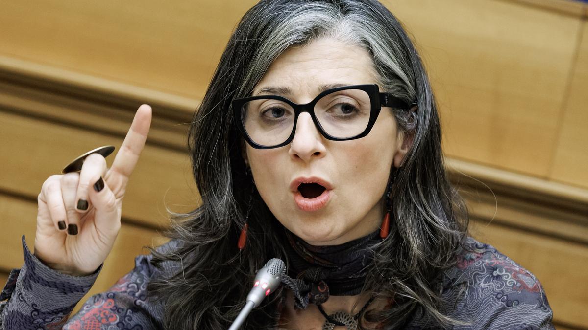 La relatora de la ONU Francesca Albanese.