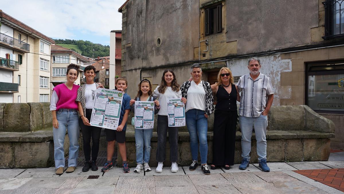 Altamirako jaien aurkezpena