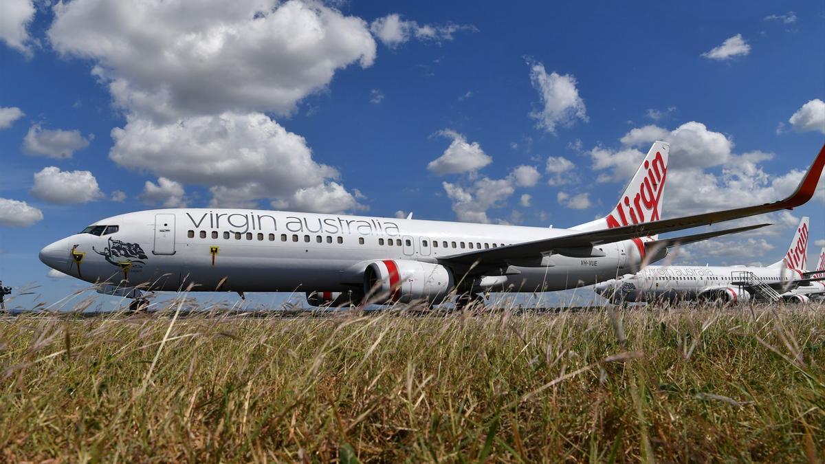 Un avión de Virgin Australia.