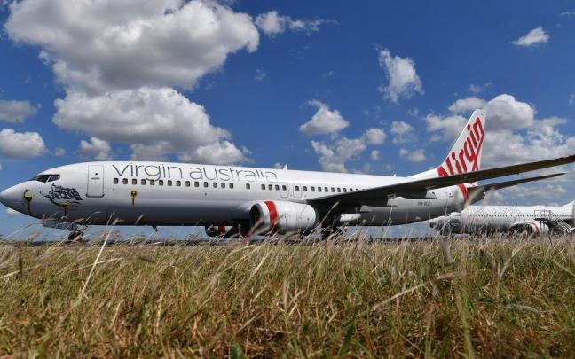 Un avión de Virgin Australia.