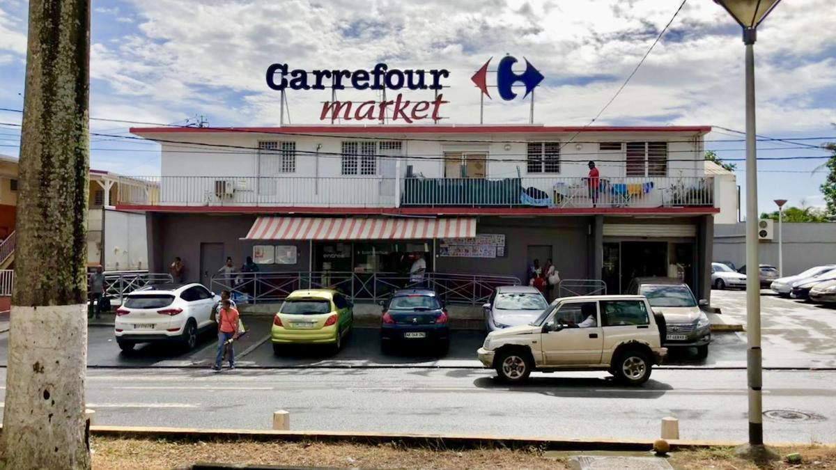 El supermercado en el que ocurrieron los hechos.