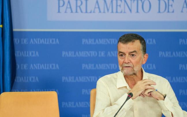 El coordinador federal de IU y portavoz de Por Andalucía, Antonio Maíllo.