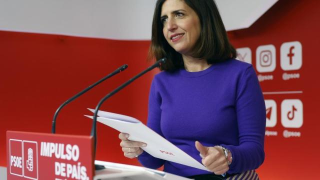 La portavoz del PSOE, Esther Peña.
