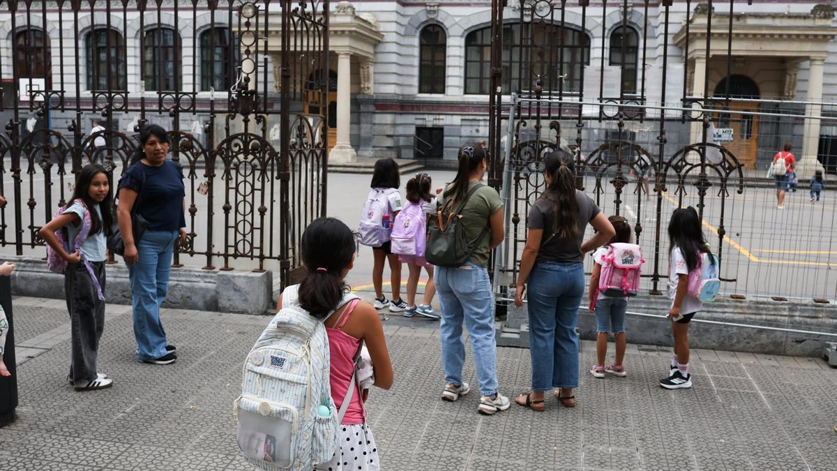 En imágenes: Vuelta al cole en Bizkaia