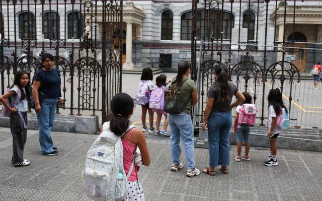 En imágenes: Vuelta al cole en Bizkaia