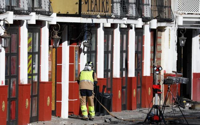 El empresario regentaba el Teatre, uno de los locales que ardieron en Murcia. El empresario regentaba el Teatre, uno de los locales que ardieron en Murcia.