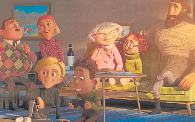 Una imagen de la película ‘Una familia de superhéroes’. Una imagen de la película ‘Una familia de superhéroes’.