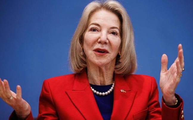 La embajadora de Estados Unidos en Alemania, Amy Gutmann. La embajadora de Estados Unidos en Alemania, Amy Gutmann.