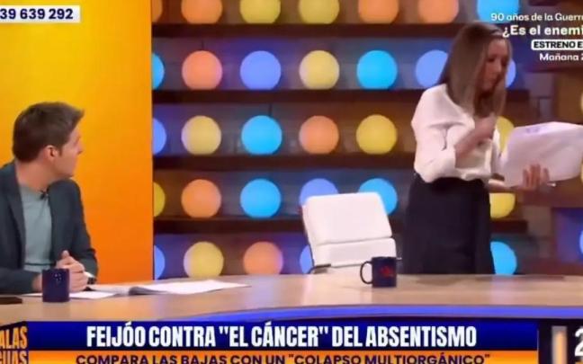 Marta García abandona el plató de 'Malas Lenguas'
