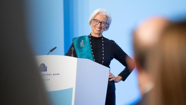 La presidenta del BCE, Christine Lagarde.