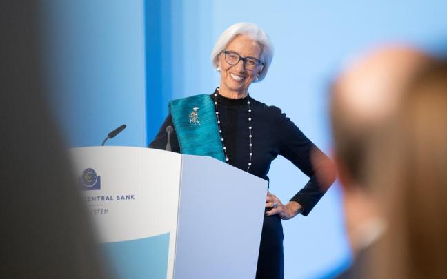 La presidenta del BCE, Christine Lagarde.