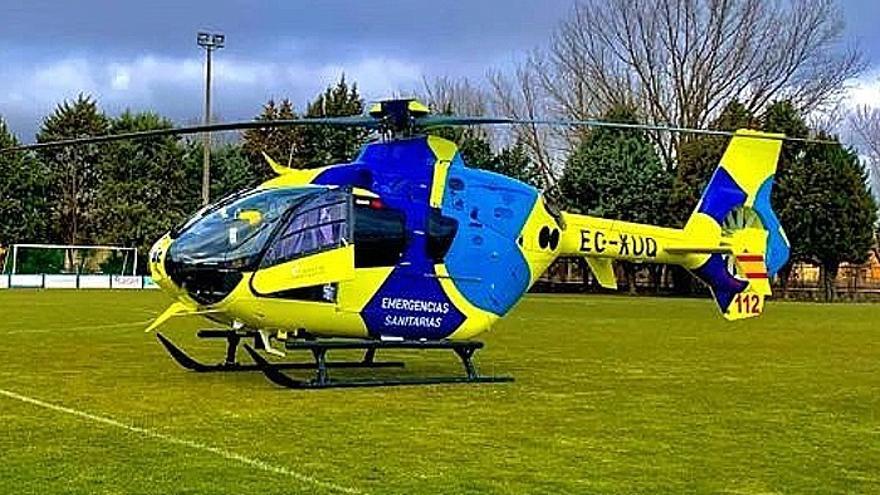 Helicóptero medicalizado