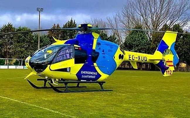 Helicóptero medicalizado / JCYL Helicóptero medicalizado