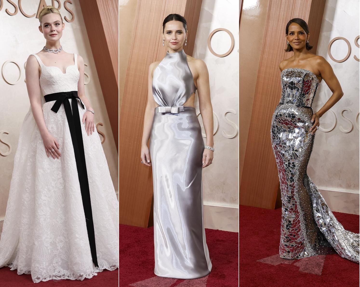 Elle Faning, Felicity Jones y Halle Berry.