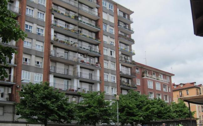 Imagen de un bloque de viviendas.