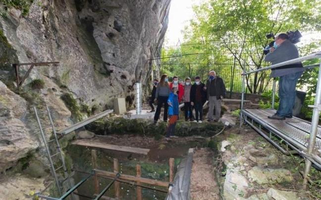 La cueva de El Mirón, en Cantabria. La cueva de El Mirón, en Cantabria.