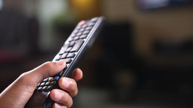 Mando de televisión.