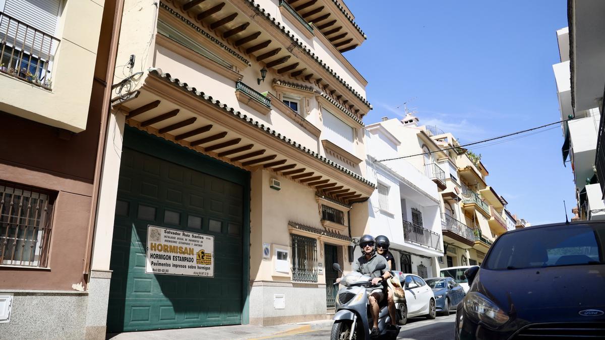 Piso de dos plantas donde fueron encontradas las mujeres.