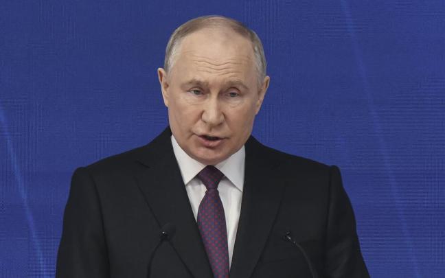 El presidente de Rusia, Vladimir Putin. / EFE El presidente de Rusia, Vladimir Putin.