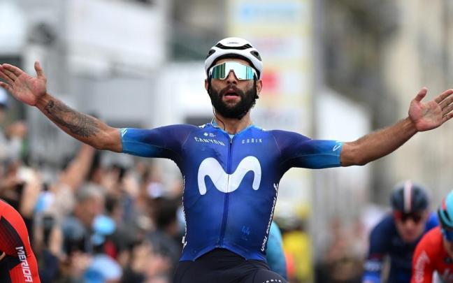 El ciclista colombiano Fernando Gaviria.