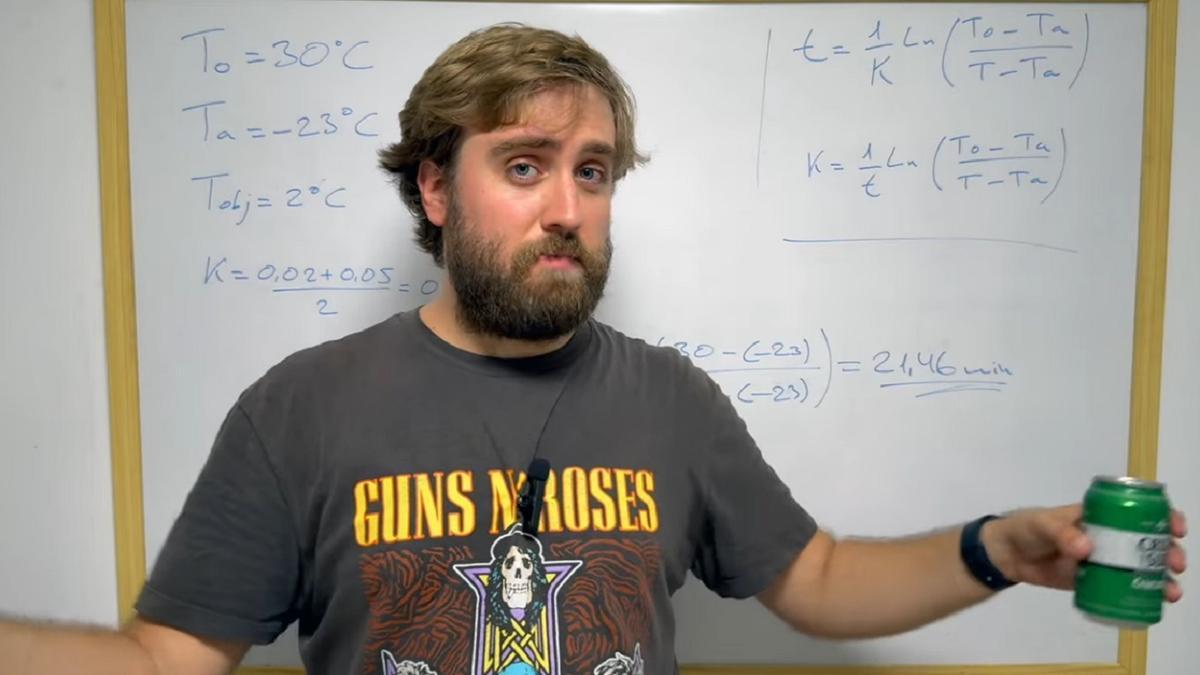 David Gozalo, calculando la cifra.