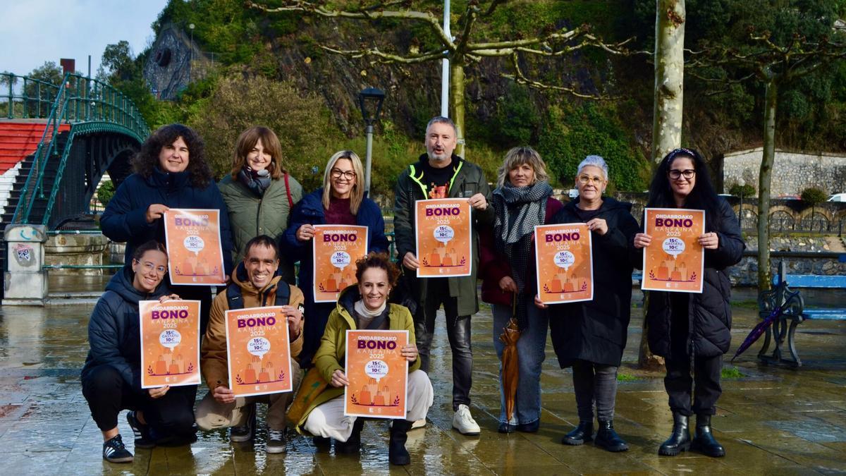 Presentación de la campaña de bonos de Ondarroa 2025